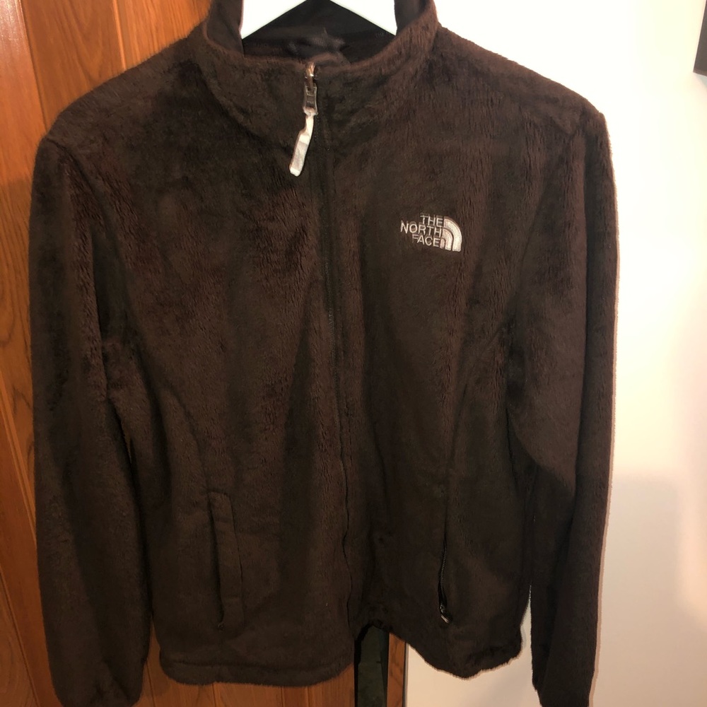 Womens osito brown north face